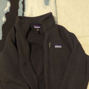 Patagonia Midnight Black Zip-Up Fleece